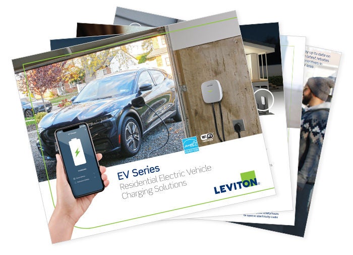 My Leviton Brochure Fanned Image