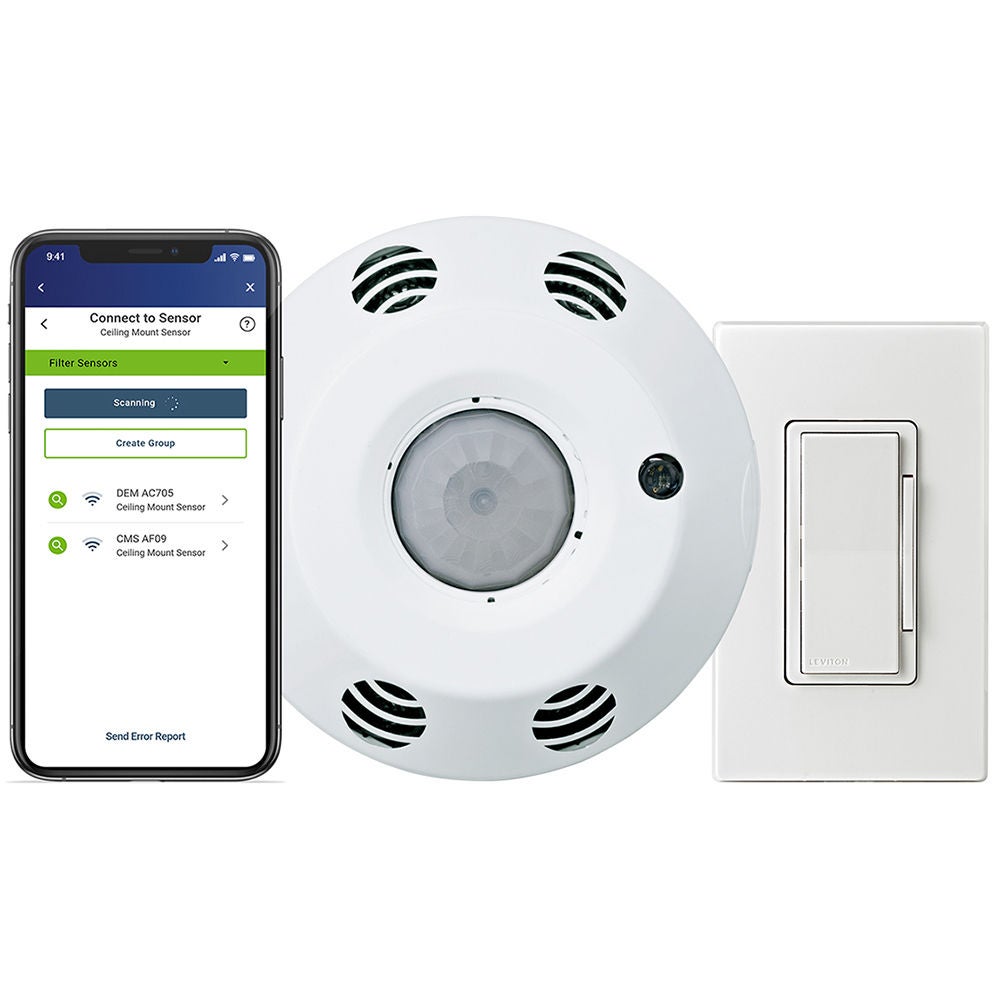 Smart Ceiling Mount Room Controller (SRC) or Occupancy Sensor (CMS)