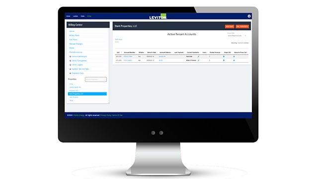Tenant billing software
