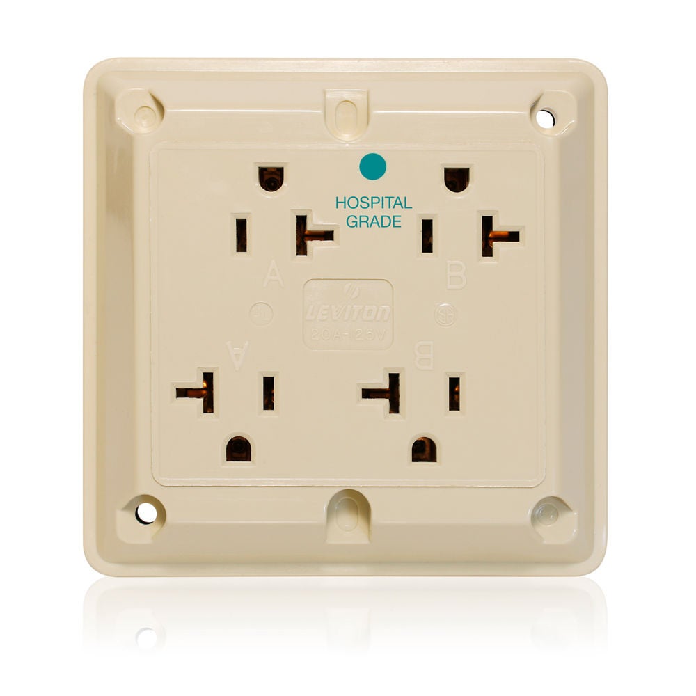 21254-HI 4-in-1 Hospital Grade Receptacle